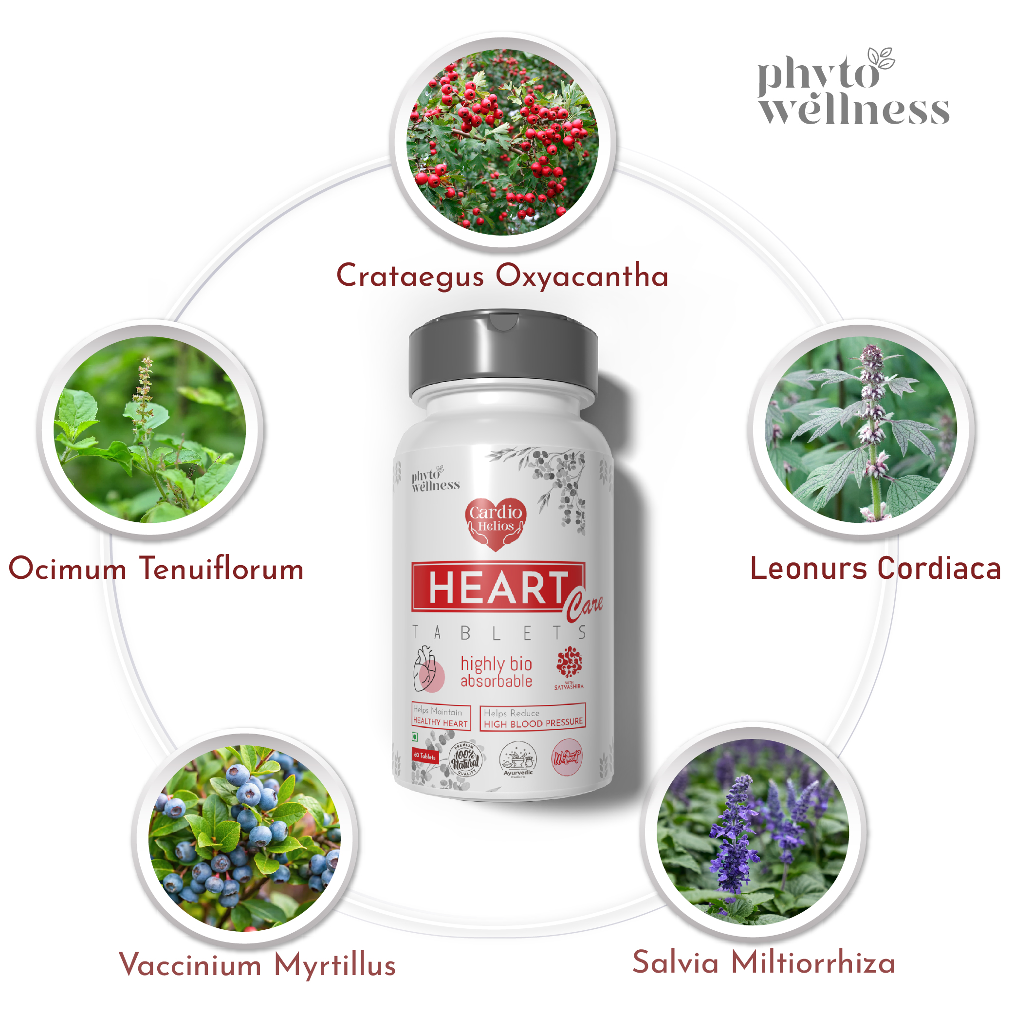 Probiotic Heart Care 60 Tablets (HS00607)
